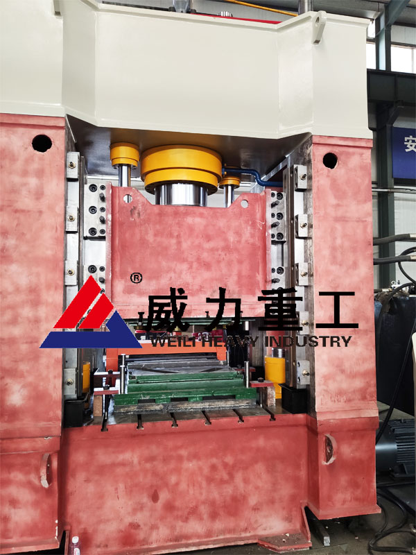 315吨框架油压机用于空调支架落料程序